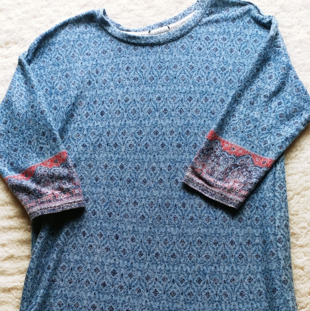 Blue tunic